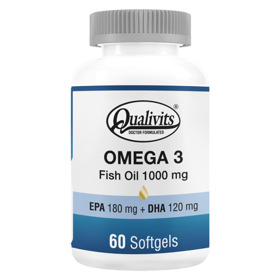 Imagen de QUALIVITS OMEGA 3 FISH OIL 1000 mg [60 tab.]